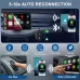 2 IN 1 Car Wireless CarPlay & Android Auto Adapter Plug and Play Compatible All Car Models with USB / USB-C Port