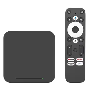 Netflix & Google CertifiedRockTek GT1 UHD TV Box 2GB+32GB Realtek1325 A55 Edge AI Support Dolby Atmos 2T2R Wifi5 BT5.2 Android Box Set Top Box