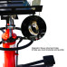 2 Stage Load 1600LBS/0.75T Transmission Jack Truck Jack 360 Swivel Wheels With 2 Spring Brakes