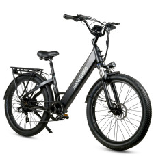 SAMEBIKE RS-A01 14Ah 48V 500W 26 Inches Electric Bike Smart Bike 40-80km Mileage Max Load 100-150kg With EU Plug Dual Dics Brake