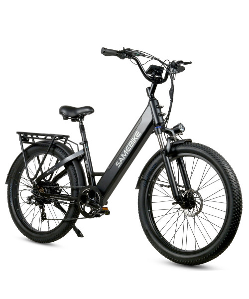 SAMEBIKE RS-A01 14Ah 48V 500W 26 Inches Electric Bike Smart Bike 40-80km Mileage Max Load 100-150kg With EU Plug Dual Dics Brake