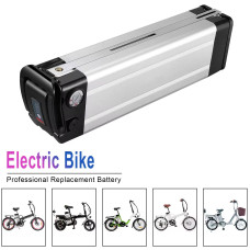[EU/USA Direct] HANIWINNER HA030-01 48V 12.5Ah 600Wh Silverfish E-Bike Battery - Powered by High-Quality 18650 Lithium-ion Cells | 20A BMS | Waterproof | with Charger | Fits 48V 250W-700W Motor