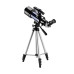 ESSLNB 15X-180X Astronomical Telescope 70mm Aperture Refractor Telescopes with Phone Adapter & Adjustable Tripod for Astronomy Beginners
