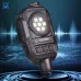 SenHaiX Portable Walkie Talkie Handheld Microphone with SOS Flashlight C-interface K-interface Connector Suitable for SenHaiX GT-12 HAM Radio