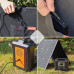 FlashFish 50W 18V Portable Solar Panel Foldable Solar Charger for Camping Power Generator SP50W