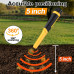 GC-2006 Metal Detector Pinpointer Wand 5-inch Depth IP68 Waterproof 66ft Underwater 360 Detection LED Light Treasure Hunting Essentials