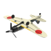 Eachine A6M Zero 2.4GHz EPP 400mm Wingspan 6-Axis Gyro One-Key U-Turn Aerobatic Mini RC Airplane BNF/RTF for Trainer Beginner