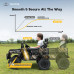 Funtok R04A 12V 7AH Powered Officially Licensed Kids Electric Ride on Truck Dual 35W Motor 4.5 km/h Speed Safety with Parent Remote Control Headlights Spring Children Toy Car