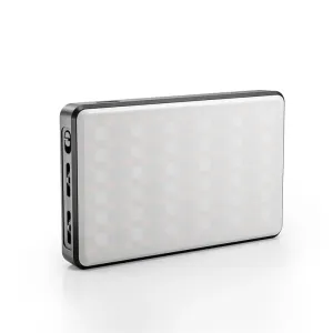 ST-120 RGB LED Video Light Full Color Output Camera Lamp Dimmable 2500K-9000K Bi-Color Panel Light for Vlog Youtube Photography