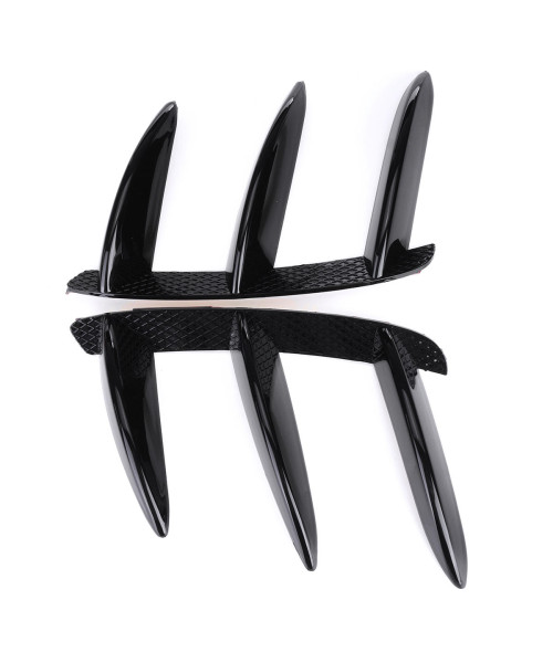2Pcs Car Rear Bumper Protector Splitter Canard Refitting For Mercedes Benz A class W176 A200 A250 A260 A45 A160 A180 AMG