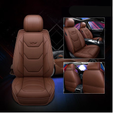 1 PC Universal Full Car Seat Mat Cover PU Leather Breathable Cushion Pad